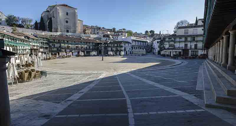 153 - Comunidad de Madrid - Chinchon - plaza Mayor